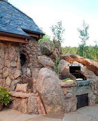 Stone Cottage Rustic House Exterior