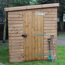 12x8 Traditional Pent Security Shed