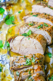 Just mash up the softened butter, minced garlic and seasoning mix in a small bowl. Pork Tenderloin In The Oven In Foil Pork Tenderloin With Apples Recipe Simplyrecipes Com This Is Super Easy And Super Tender Pork Tenderloin