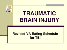 Traumatic Brain Injury Revised Va Rating Schedule For Tbi