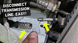 how to disconnect transmission line on