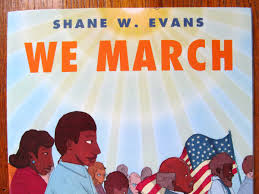we march book by shane w evans history