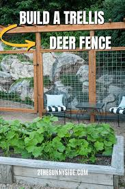 Garden Fence Deer Fence Backyard Fences