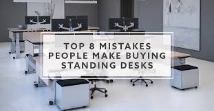 The user must first build the concept in his or her head and start planning. 8 Standing Desk Buying Mistakes You Should Never Make