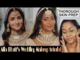 alia bhatt s no makeup makeup wedding