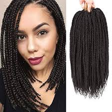 There are a lot of beautiful braid styles and cute hair braiding tutorials from all over the internet, and pinterest just makes us so much more in love with it! Amazon Com Vrhot 6packs 12 Box Braids Crochet Hair Pre Looped Crochet Braids 3s Soft Synthetic Hair Extensions Hairstyles Braiding Hair Style Dreadlocks For Black Women 12 Inch 12 Inch 1b Beauty