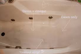Dawn Vinegar For Cleaning The Tub