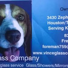 Vince Glass Company Houston Texas