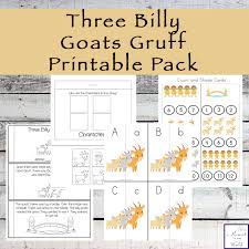 Free, and download it to your computer. Three Billy Goats Gruff Printable Pack Simple Living Creative Learning