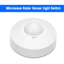 Us 11 85 34 Off Ac220 240v Microwave Radar Sensor Light Switch Ceiling Occupancy Pir Body Motion Detector 360 Degree Time Setting 5 8ghz Hf In