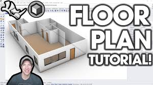 how to create a 3d floor plan in rhino