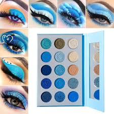 blue eyeshadow palette de lanci 15