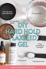 flaxseed gel for curly hair diy hard