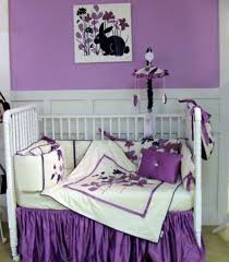 purple kids rooms baby girl crib bedding