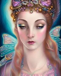 fairy princess make upafbeelding uit de