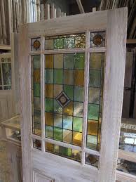 External Downham Stained Glass Door