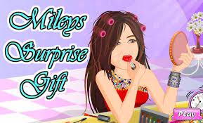 the game miley cyrus surprise gift make