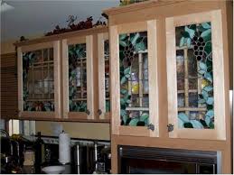 Install Stained Glass In A Cabinet Door