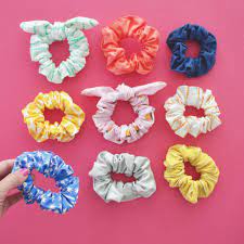 video how to make a scrunchie made