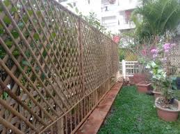 matte bamboo fencing 2