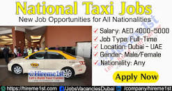 Image result for Taxi Driver Jobs in Dubai Without License 2023