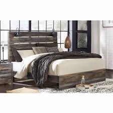 I Space Queen Size Antique Wooden Bed