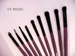 bh cosmetics 15 piece wild purple brush