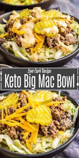 keto big mac bowl home made interest