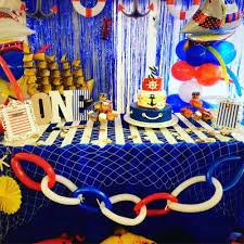 nautical birthday party ideas photo 1