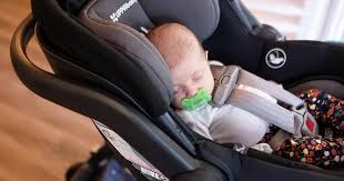 sleeping es in car seats taking