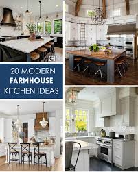 20 modern farmhouse kitchens with