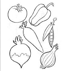 Download and print these of fruits and vegetables coloring pages for free. Fruits And Vegetables Coloring Pages For Kids Printable Coloring Home
