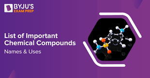 Chemical Formula Important Compounds