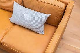 how to clean a leather sofa