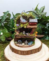 Fairy Bookshelf Fairy Garden