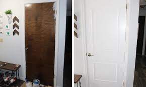 how to paint an interior door home by