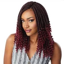 With the different textures, colors and lengths of those extensions, you can always achieve the style you're aiming for and make it look like the hair is natural. Sensationnel Crochet Braids Lulutress 3x Pre Looped Goddess Box Braid 12