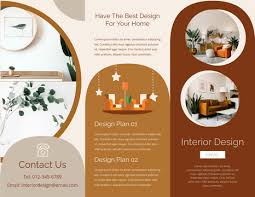 home interior design brochure
