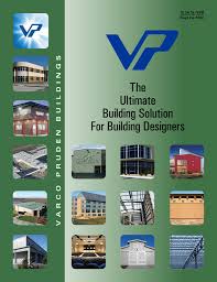 Sweets Catalog Overview Varco Pruden Buildings
