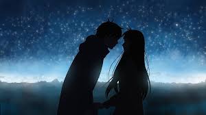 love anime romantic anime kiss hd