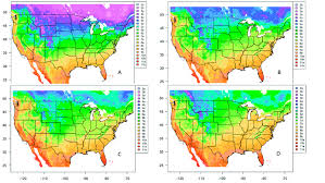 cur plant hardiness zones panel a