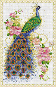 Free Peacocks Cross Stitch Charts Cross Stitch Patterns