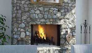 42 Wood Burning Custom Fireplace With