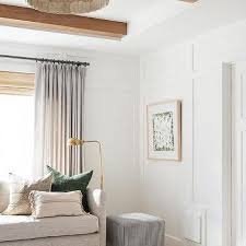 floor to ceiling linen curtains design