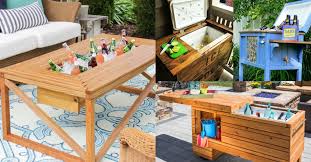 Brilliant Diy Cooler Tables For The