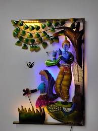 radha krishna wall hanging art decor