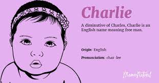 charlie name meaning origin