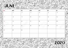 A wide variety of colouring books calendar 2020 options are available to you, such as promotional, use, and style. 2020 Antisterss Calendar Planner Doodle Illustration Coloring Royalty Free Cliparts Vectors And Stock Illustration Image 134795551