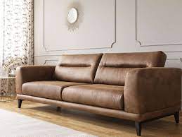 how to clean a leather couch so it