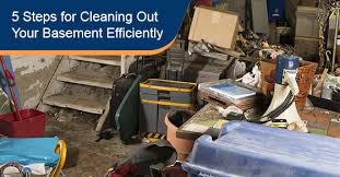 Cleaning Out Your Basement Efficiently